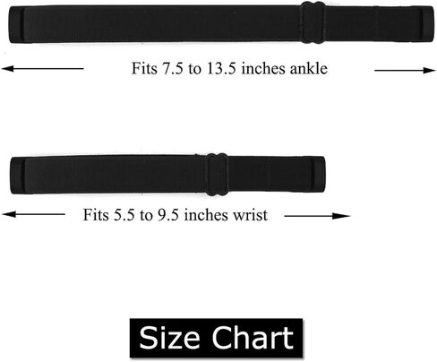 سوار معصم مطاطي قابل للتعديل متوافق مع جهاز تتبع اللياقة البدنية فيتبيت لوكس للرجال والنساء (اسود، M) in Kuwait