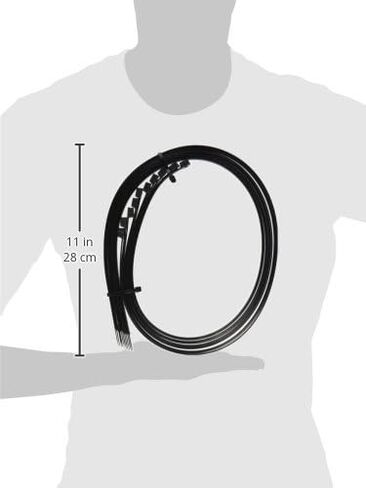Gardner Bender 45-536UVBSP Heavy-Duty Cable Tie, 36 inch, 180 lb, Electrical Wire and Cord Management, Nylon Zip Tie, 10 Pk, UV Resistant Black in Kuwait