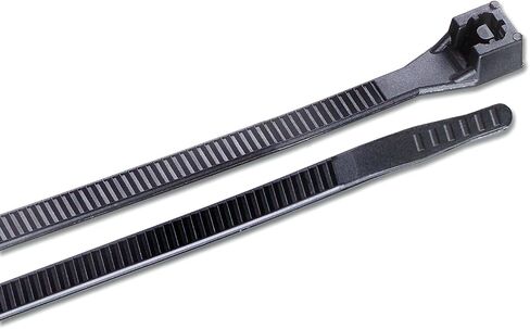 Gardner Bender 45-536UVBSP Heavy-Duty Cable Tie, 36 inch, 180 lb, Electrical Wire and Cord Management, Nylon Zip Tie, 10 Pk, UV Resistant Black in Kuwait