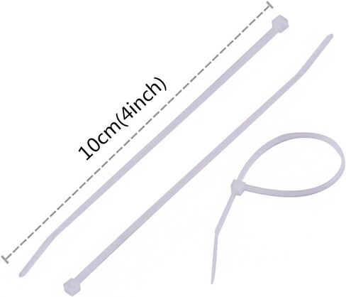 ربطات كبل نايلون Outus Outus Outus ذات سحاب ذاتي القفل 10.16 سم، عبوة 1000 قطعة in Kuwait
