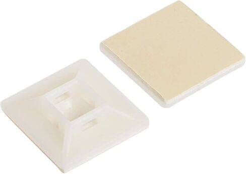 1-in Mounting Pad, 100-Pack Black, Speciality Cable Tie in Saudi Arabia