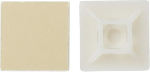 1-in Mounting Pad, 100-Pack Black, Speciality Cable Tie in Saudi Arabia
