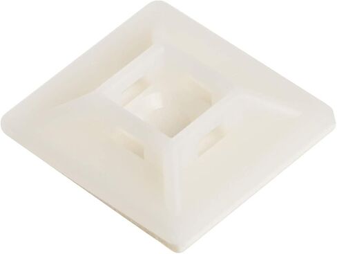 1-in Mounting Pad, 100-Pack Black, Speciality Cable Tie in Saudi Arabia