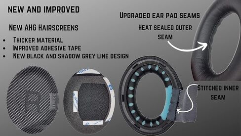 Premium Replacement NC700 Ear Pads / NC700 UC Pads Cushions Compatible with Bose NC700 Headphones/Bose Noise Cancelling 700 Headphones/Bose NC700 UC Headphones (Grey). Great Comfort/Durability in Saudi Arabia