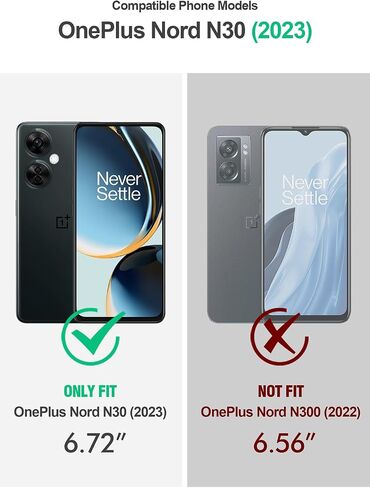 حافظة ثورة شعرية لهاتف OnePlus Nord N30 5G، [تم اختبار السقوط بدرجة ميل 20 قدمًا]، غطاء واقٍ متين مزدوج الطبقة مقاوم للصدمات لكامل الجسم مع مسند وواقي مدمج للشاشة، وردي in Kuwait