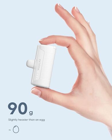 شاحن الهاتف المحمول Kuulaa شاحن محمول iPhone 4500mAh بنك طاقة صغير لهاتف iPhone لطيف حزمة بطارية احتياطية شاحن السفر متوافق مع iPhone 14/13/12/11/XS/XR/Airpods (وردي) in Saudi Arabia