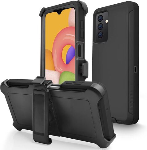 Galaxy A13(2022) Belt-Clip Holster Case,[Military Grade Drop Protection] Drop Protective Rugged Heavy Duty Case, Water-Resistance Shockproof Dustproof Durable Cover for Samsung Galaxy A13 5G(2022) in Saudi Arabia