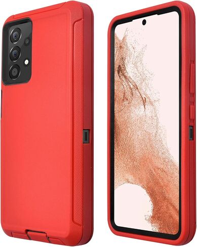 Galaxy A13(2022) Belt-Clip Holster Case,[Military Grade Drop Protection] Drop Protective Rugged Heavy Duty Case, Water-Resistance Shockproof Dustproof Durable Cover for Samsung Galaxy A13 5G(2022) in Saudi Arabia