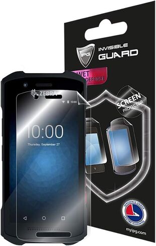IPG Compatible with Zebra TC21 - TC26 Mobile Computer Handheld Screen Protector 6 UNITS Invisible Guard Free Lifetime Replacement HD Clear Bubble Free screen protection in Saudi Arabia