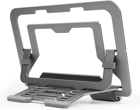 حامل حامل الكمبيوتر اللوحي Parblo قابل للتعديل، حامل شاشة محمول PR114 مع 6 زوايا عرض متوافقة مع iPad Mini، Air، Pro Series، iPhone، Kindles in Kuwait