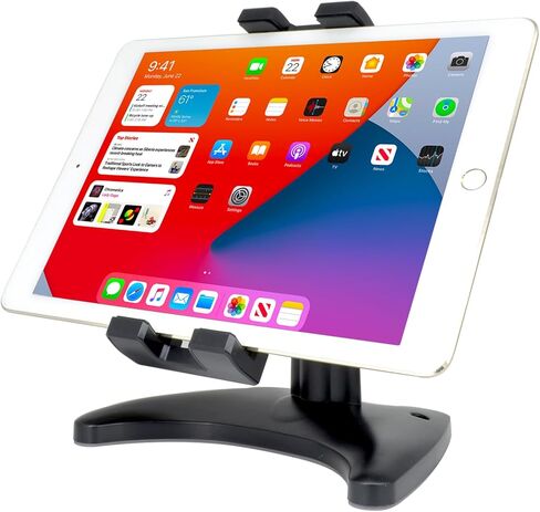 حامل تابلت VAUBORTTI للمكتب قابل للتعديل، حامل سطح iPad يدور بحرية، يناسب iPad Mini Pro مقاس 6.5 بوصة - 12.9 بوصة، ويتميز بمفصل كروي 17 مم in Kuwait