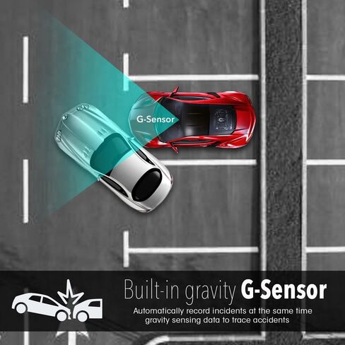 Pyle Dash Cam Rearview Mirror - 4.3" DVR Monitor Rear View Dual Camera Video Recording System in Full HD 1080p w/ Built in G-Sensor Motion Detect Parking Control Loop Record Support - PLCMDVR49 in Saudi Arabia