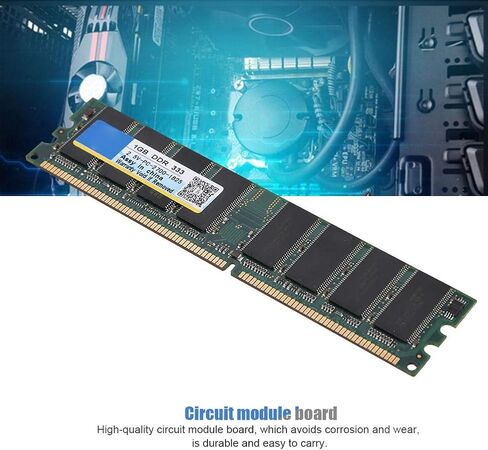 Bewinner PC-2700 Desktop Computer RAM 1G DDR Memory RAM for Motherboards 2.5V 184Pin Desktop Compatible Memory RAM in Saudi Arabia