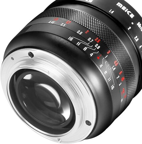 عدسة تركيز يدوية بفتحة كبيرة 50 مم f0.95 من Meike متوافقة مع كاميرات Canon RF Mount EOS R RP R5 R6 R7 R10 R50 تحت وضع APS-C in Saudi Arabia