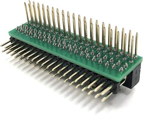 Micro Connectors Raspberry Pi 40-pin GPIO 1 to 2 Expansion Board (RAS-GP02),Green in Saudi Arabia