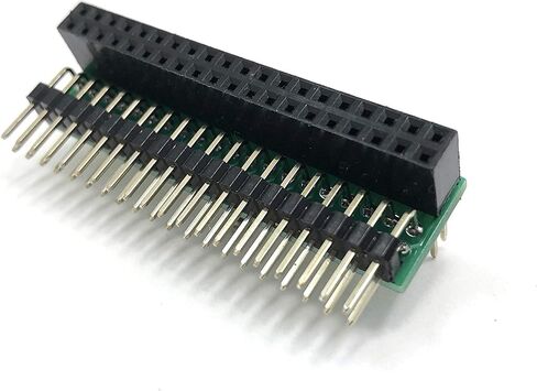 Micro Connectors Raspberry Pi 40-pin GPIO 1 to 2 Expansion Board (RAS-GP02),Green in Saudi Arabia