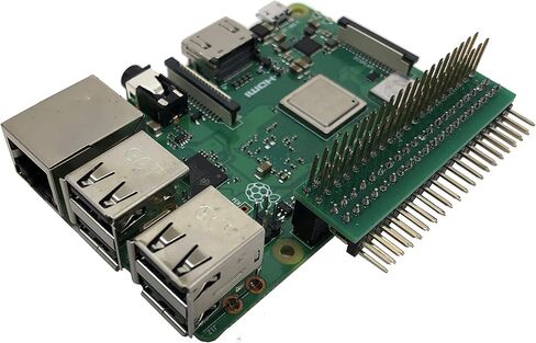 Micro Connectors Raspberry Pi 40-pin GPIO 1 to 2 Expansion Board (RAS-GP02),Green in Saudi Arabia
