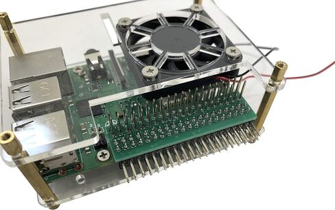 Micro Connectors Raspberry Pi 40-pin GPIO 1 to 2 Expansion Board (RAS-GP02),Green in Saudi Arabia