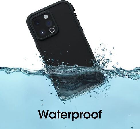 OtterBox FRE Series Waterproof Case with MagSafe (Designed by LifeProof) for iPhone 14 Pro Max (ONLY) - Valor (Purple) in Saudi Arabia