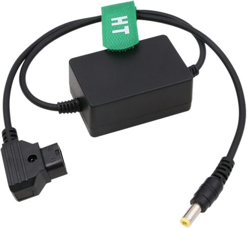 DC D-tap Power Cable for Canon XF705 C70 XF605 Camera 24V, V-Mount Anton-Bauer P-tap Right Angle DC Barrel 60cm in Kuwait