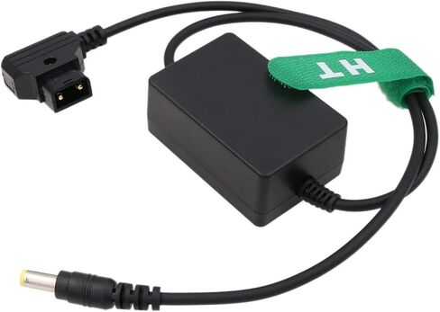 DC D-tap Power Cable for Canon XF705 C70 XF605 Camera 24V, V-Mount Anton-Bauer P-tap Right Angle DC Barrel 60cm in Kuwait