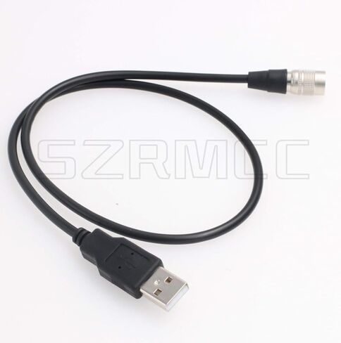 SZRMCC Hirose 4 Pin to USB 5V 2A with Boost 12V USB Cable for Sound Devices 688 644 633 Zoom F4 F8 Zaxcom in Saudi Arabia