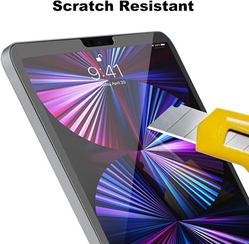 سماب [2+2 قطعة] واقي شاشة من الزجاج المقوى متوافق مع ايباد برو 11 انش 2020/2021 الجيل الثاني والثالث مع واقي عدسة الكاميرا، شفاف HD سهل التركيب متوافق مع قلم ابل / التعرف على الوجه in Kuwait