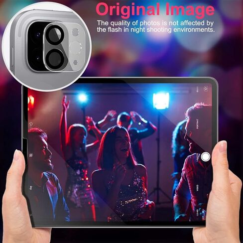 سماب [2+2 قطعة] واقي شاشة من الزجاج المقوى متوافق مع ايباد برو 11 انش 2020/2021 الجيل الثاني والثالث مع واقي عدسة الكاميرا، شفاف HD سهل التركيب متوافق مع قلم ابل / التعرف على الوجه in Kuwait