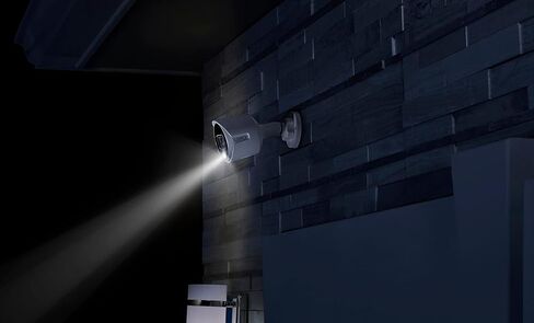 Lorex Indoor/Outdoor 4K Analog Security Camera, Add-On Bullet Camera for Wired Surveillance System, Active Deterrence and Color Night Vision, 1 Bullet Camera [Camera ONLY] in Saudi Arabia