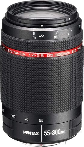 عدسة بنتاكس اتش دي بنتاكس-دا 55-300 ملم f/4-5.8 ED WR in Saudi Arabia