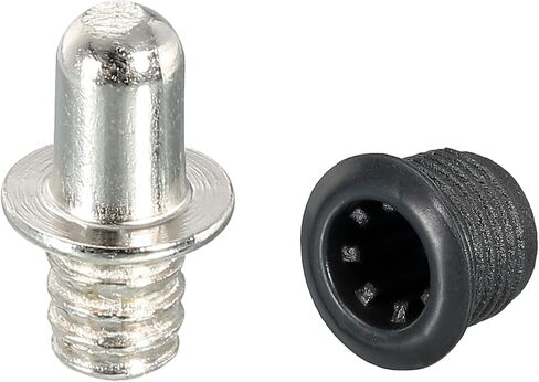 MECCANIXITY Speaker Grill Guides Plastic and Metal Dia 6mm for Speaker Parts Accessories Pack of 12 in Saudi Arabia