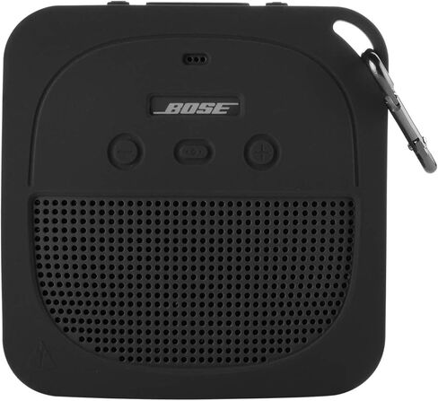 حافظة سيليكون TXEsign متوافقة مع سماعات Bose SoundLink Micro المقاومة للماء والمحمولة بتقنية البلوتوث، حافظة واقية مقاومة للصدمات أثناء السفر مع حلقة تسلق in Kuwait
