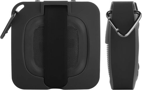 حافظة سيليكون TXEsign متوافقة مع سماعات Bose SoundLink Micro المقاومة للماء والمحمولة بتقنية البلوتوث، حافظة واقية مقاومة للصدمات أثناء السفر مع حلقة تسلق in Kuwait