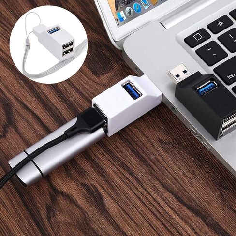 USB Hub,3 Port USB Splitter,USB 3.0 High Speed Splitter for Surface Pro,XPS,Notebook PC,USB Flash Drives, MacBook, Mac Pro/Mini,iMac, Mobile HDD… in Saudi Arabia