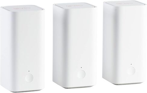 نظام Vilo Mesh Wi-Fi مزدوج النطاق AC1200 تغطية تصل إلى 4500 قدم مربع (3 حزم) مع 3 منافذ جيجابت إيثرنت وأدوات تحكم أبوية مُدارة من خلال التطبيق، وجهاز توجيه Wi-Fi واستبدال الموسع in Kuwait