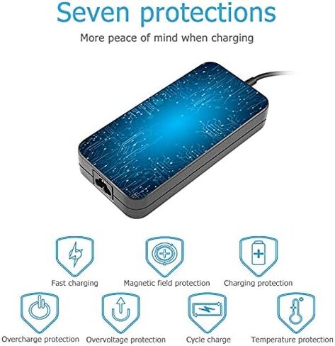 230W AC Compatible with Asus ROG Zephyrus S GX531GW GX701GX GX701GW GX701GV GX501V GX502GW GX701 ROG Strix G15 G512LW G512LI G512LU G512LV G512LWS G513RC G513RM ADP-230GB B A17-180P1A in Kuwait