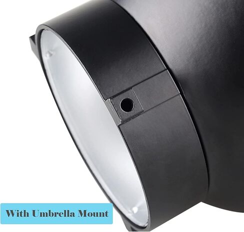 Godox AD-R6 7" Bowens Mount Standard Reflector with Umbrella Hole for Godox AD400P AD600B AD600P AD600BM MS200 MS300 SK400 SK300 in Saudi Arabia