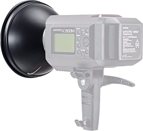 Godox AD-R6 7" Bowens Mount Standard Reflector with Umbrella Hole for Godox AD400P AD600B AD600P AD600BM MS200 MS300 SK400 SK300 in Saudi Arabia