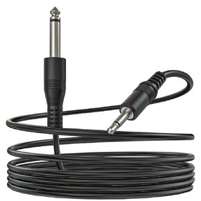 3.5mm Male to 6.35mm 1/4" Male Mono Audio Cable with Compatible for Headphones,Mobile Phone,iPod, Laptop,Guitar, Electronic Drum, Instrument, Amplifiers & More. 3M/10ft. in Saudi Arabia