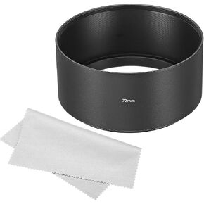 PATIKIL 67mm Lens Hood, Long Focus Frosted Surface Anti-Reflective Inside Hood with Cleaning Cloth for Camera Lens, Black for Nikon, for Fujifilm, for Pentax, for Leica in Kuwait