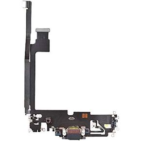 Charging Port Connector USB Flex Cable Module Replacement Compatible with iPhone 12 Pro Max 6.7 inch (Gold)