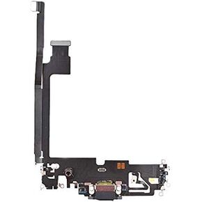 Charging Port Connector USB Flex Cable Module Replacement Compatible with iPhone 12 Pro Max 6.7 inch (Gold)