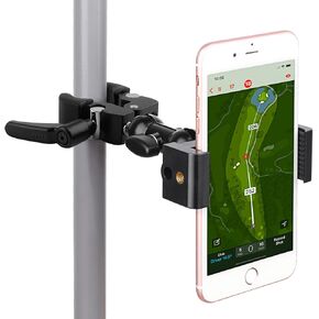 iTODOS 8PACK Cell Phone Holder Mount Clip for Golf Cart,Wheelchair Walker,Stroller,Spin Bike, Table, Clamp Fits iPhone,Galaxy, Nexus,Most Phones and GPS up to 4" Wide,Aluminum Alloy Material in Saudi Arabia