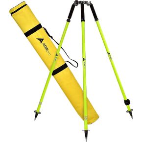 AdirPro Prism Pole Tripod – Aluminum Range Pole Tripod – Use for Survey Pole, Rover Rod, GPS Pole, Leveling Staff – GNSS RTK Rod Stand - Survey Equipment for Total Station Surveying (Red/White) in Saudi Arabia