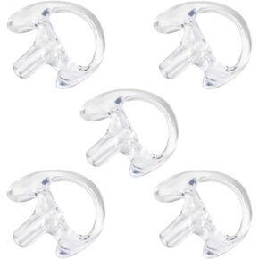 TWAYRDIO Earmold for Left Ear, Medium Size, Replacement Ear Mold Earplug Ear Insert for Motorola Two Way Radio Surveillance Earpiece Headset Acoustic Coil Tube Audio Kits, 5 Pack in Kuwait