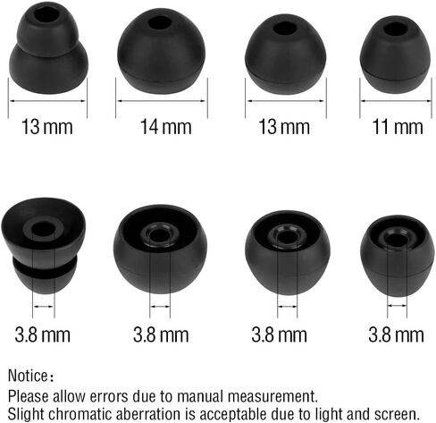 Silicone Earbud Replacement Tips Compatible with Powerbeats Pro Beats Wireless Earphone Headphones,4 Pairs Replacement Earbuds Cap in Kuwait