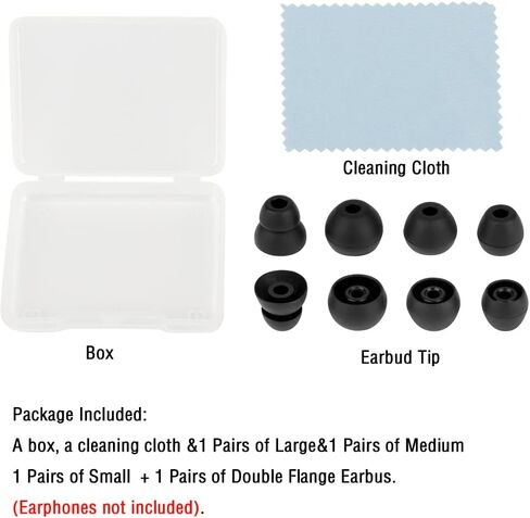 Silicone Earbud Replacement Tips Compatible with Powerbeats Pro Beats Wireless Earphone Headphones,4 Pairs Replacement Earbuds Cap in Kuwait