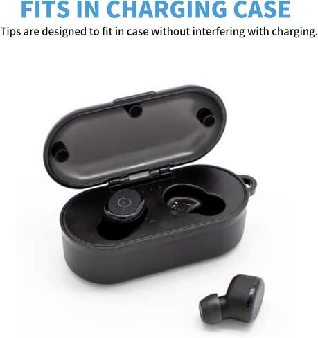 Comply TrueGrip TW-200-A Replacement Foam Earbud Tips for Anker Soundcore Liberty Air 1, 2, Life P2, Earfun Air Pro, Skullcandy Indy, Sesh, Sesh Evo, MIFO O7, and More Earphones (Small, 3 Pairs) in Saudi Arabia