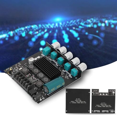 ZK-TB21 High Power Amplifier Board 2.1 Channel Bluetooth Digital Amplifier Board in Saudi Arabia