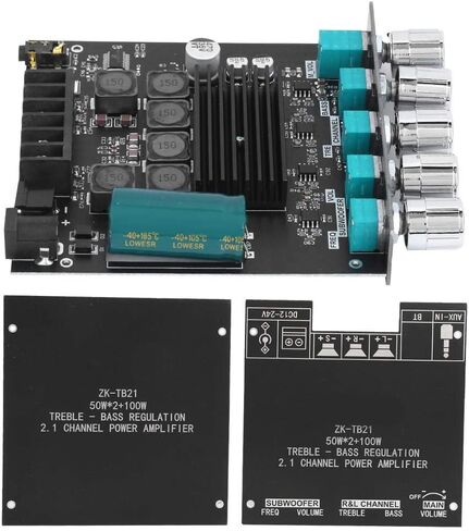 ZK-TB21 High Power Amplifier Board 2.1 Channel Bluetooth Digital Amplifier Board in Saudi Arabia